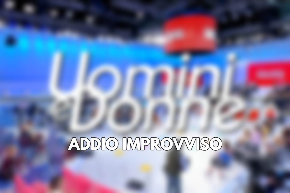 Addio improvviso a Uomini e Donne